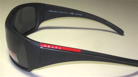 prada sunglasses sps 01l 1bo5z1 black polarized|Polarized Black Lenses Sunglasses With Prada Logo .